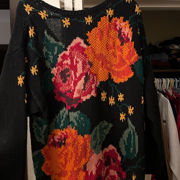Vintage oversized HandKnit Sweater - Picture 4 of 6